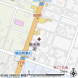 日産部品北海道販売滝川店周辺の地図
