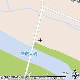 新成大橋周辺の地図