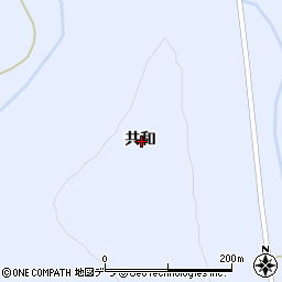 北海道上川郡美瑛町瑠辺蘂共和周辺の地図