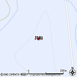 北海道美瑛町（上川郡）瑠辺蘂（共和）周辺の地図