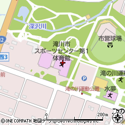 滝川市役所　教育部滝川市体育協会（一般財団法人）周辺の地図