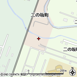 北海道滝川市二の坂町周辺の地図
