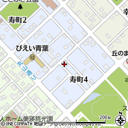 上川中部森林管理署美瑛合同森林事務所周辺の地図