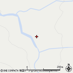 化雲沢川周辺の地図