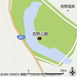 新十津川町役場　吉野地区活性化センター周辺の地図