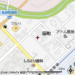 三菱農機販売株式会社　北海道支社美瑛営業所周辺の地図