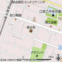 専光寺集会場周辺の地図