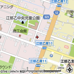 セブンイレブン滝川江部乙店周辺の地図
