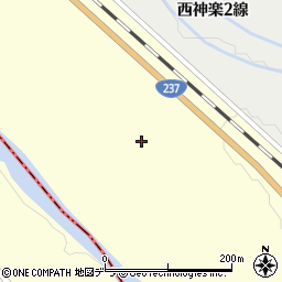 北海道旭川市西神楽１線２７号周辺の地図