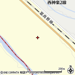 北海道旭川市西神楽１線（２７号）周辺の地図