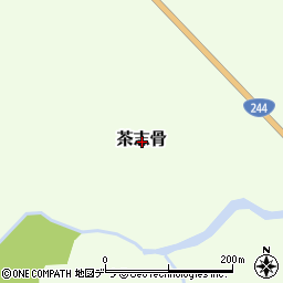北海道標津郡標津町茶志骨周辺の地図
