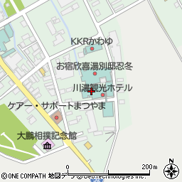 川湯観光ホテル周辺の地図