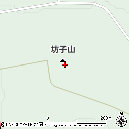 坊子山周辺の地図
