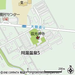 茲光禅寺周辺の地図