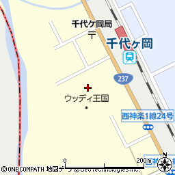 北海道旭川市西神楽１線２４号周辺の地図