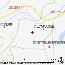 北海道上川郡東川町勇駒別周辺の地図