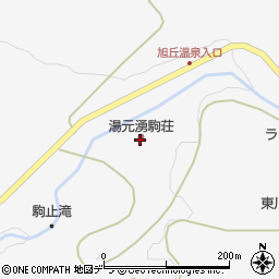 湯元湧駒荘周辺の地図