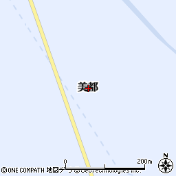 北海道網走郡津別町美都周辺の地図