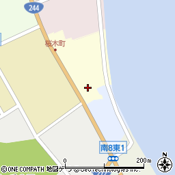 標津タイヤ商会周辺の地図
