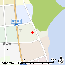 標津町観光案内所周辺の地図