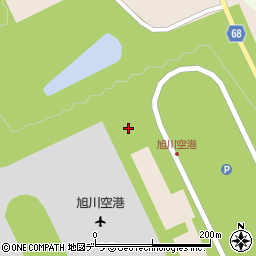 東京航空局旭川空港出張所周辺の地図