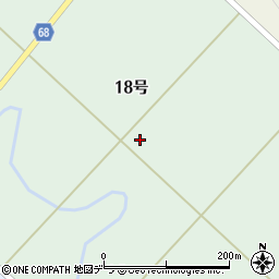 北海道旭川市西神楽４線１８号周辺の地図