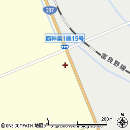北海道旭川市西神楽１線１６号370周辺の地図