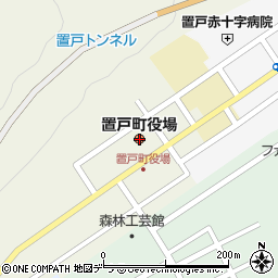 置戸町役場周辺の地図