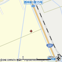 北海道旭川市西神楽１線１５号358-40周辺の地図