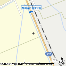 北海道旭川市西神楽１線１５号358-36周辺の地図