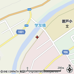 学友橋周辺の地図