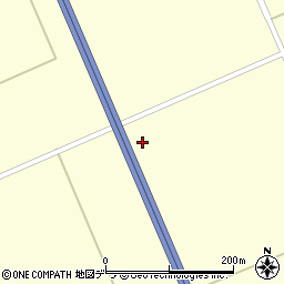 深川留萌自動車道（深川沼田道路）周辺の地図