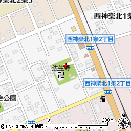 妙寿寺　本堂周辺の地図