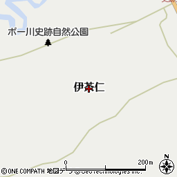 北海道標津町（標津郡）伊茶仁周辺の地図