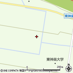 〒071-1549 北海道上川郡東神楽町１９号の地図