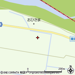 東神楽町役場　忠栄地区公民館周辺の地図