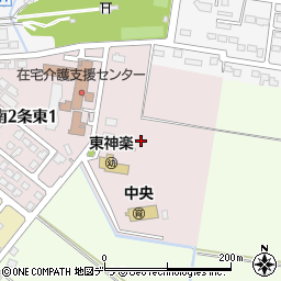 北海道東神楽町（上川郡）南２条東周辺の地図