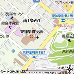 東神楽町役場税務課　徴収担当周辺の地図