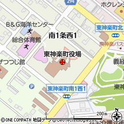 北海道東神楽町（上川郡）周辺の地図