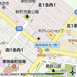 北央信用組合東神楽支店周辺の地図