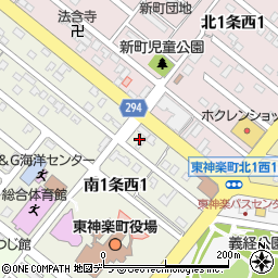 有限会社東神楽プロパン周辺の地図