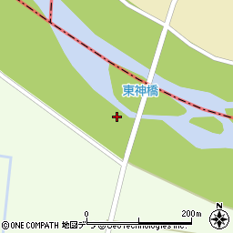 東神橋周辺の地図