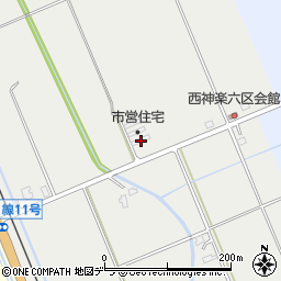北海道旭川市西神楽２線１０号112-1周辺の地図