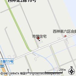 北海道旭川市西神楽２線１０号112周辺の地図
