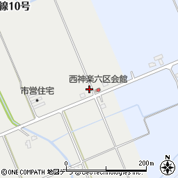 北海道旭川市西神楽２線１０号114周辺の地図