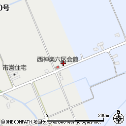 北海道旭川市西神楽２線１０号114-10周辺の地図