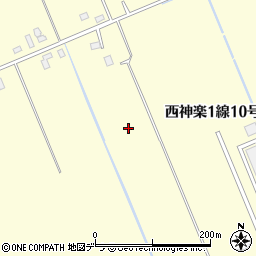 北海道旭川市西神楽１線１０号周辺の地図