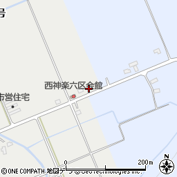 北海道旭川市西神楽２線１０号114-1周辺の地図