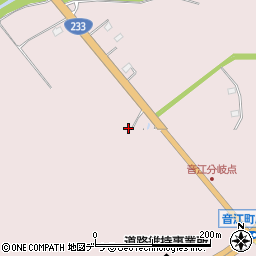 北海道深川市音江町広里293周辺の地図