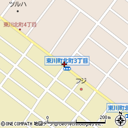 セイコーマート東川店周辺の地図